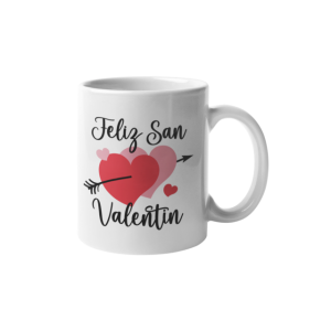 Tazas del Dia de los enamorados.